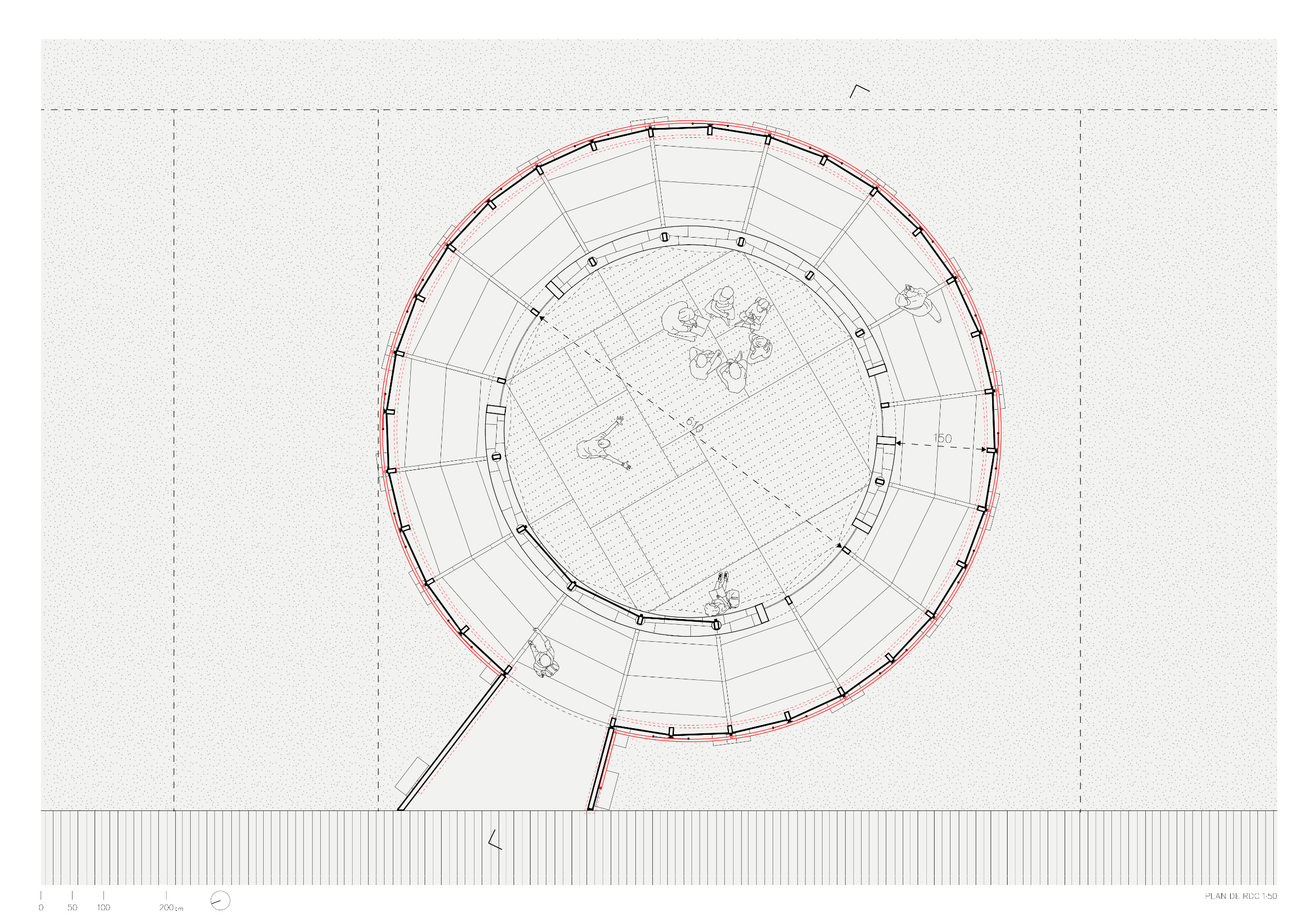 Pavillon LA ROUTINE - Archi-Folies 2024 Pavillon LA ROUTINE - Archi-Folies 2024