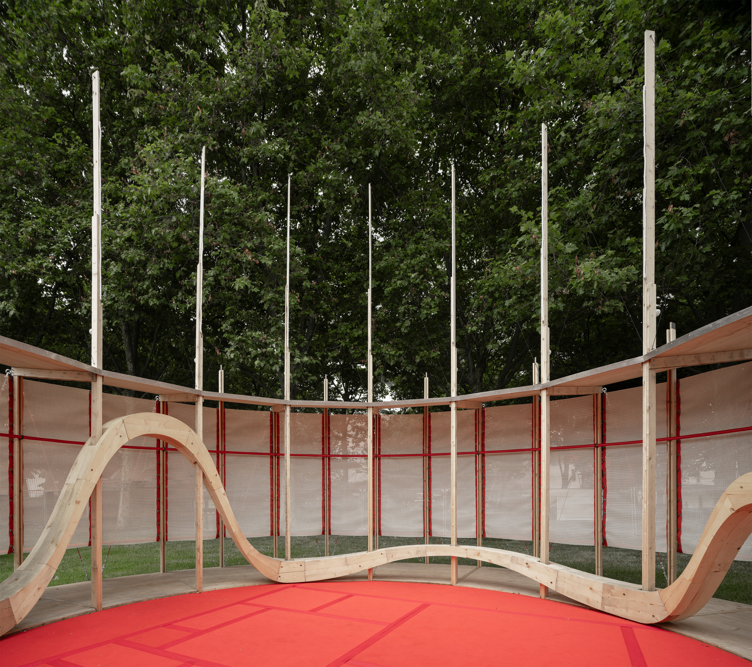 Pavillon LA ROUTINE - Archi-Folies 2024 Pavillon LA ROUTINE - Archi-Folies 2024