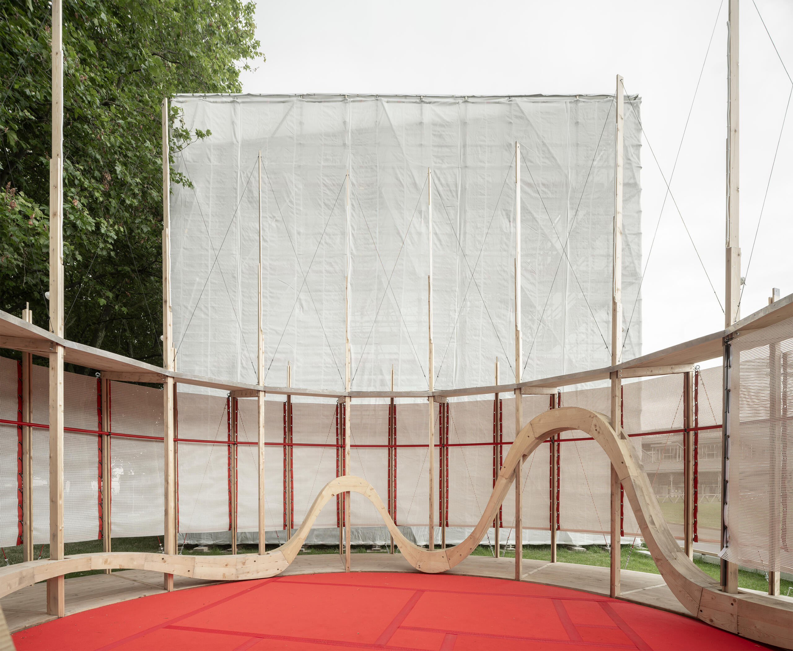 Pavillon LA ROUTINE - Archi-Folies 2024 Pavillon LA ROUTINE - Archi-Folies 2024