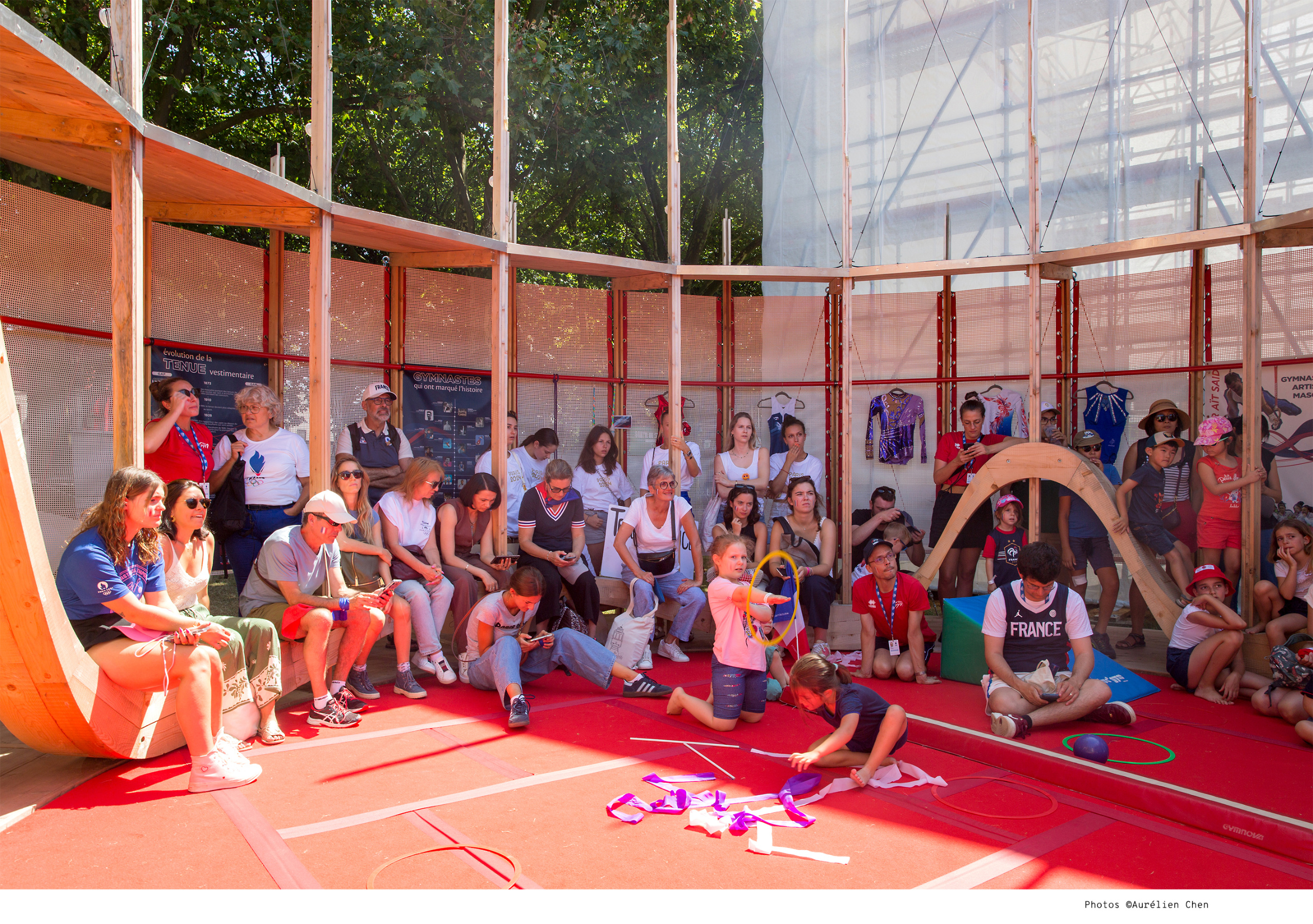 Pavillon LA ROUTINE - Archi-Folies 2024 Pavillon LA ROUTINE - Archi-Folies 2024