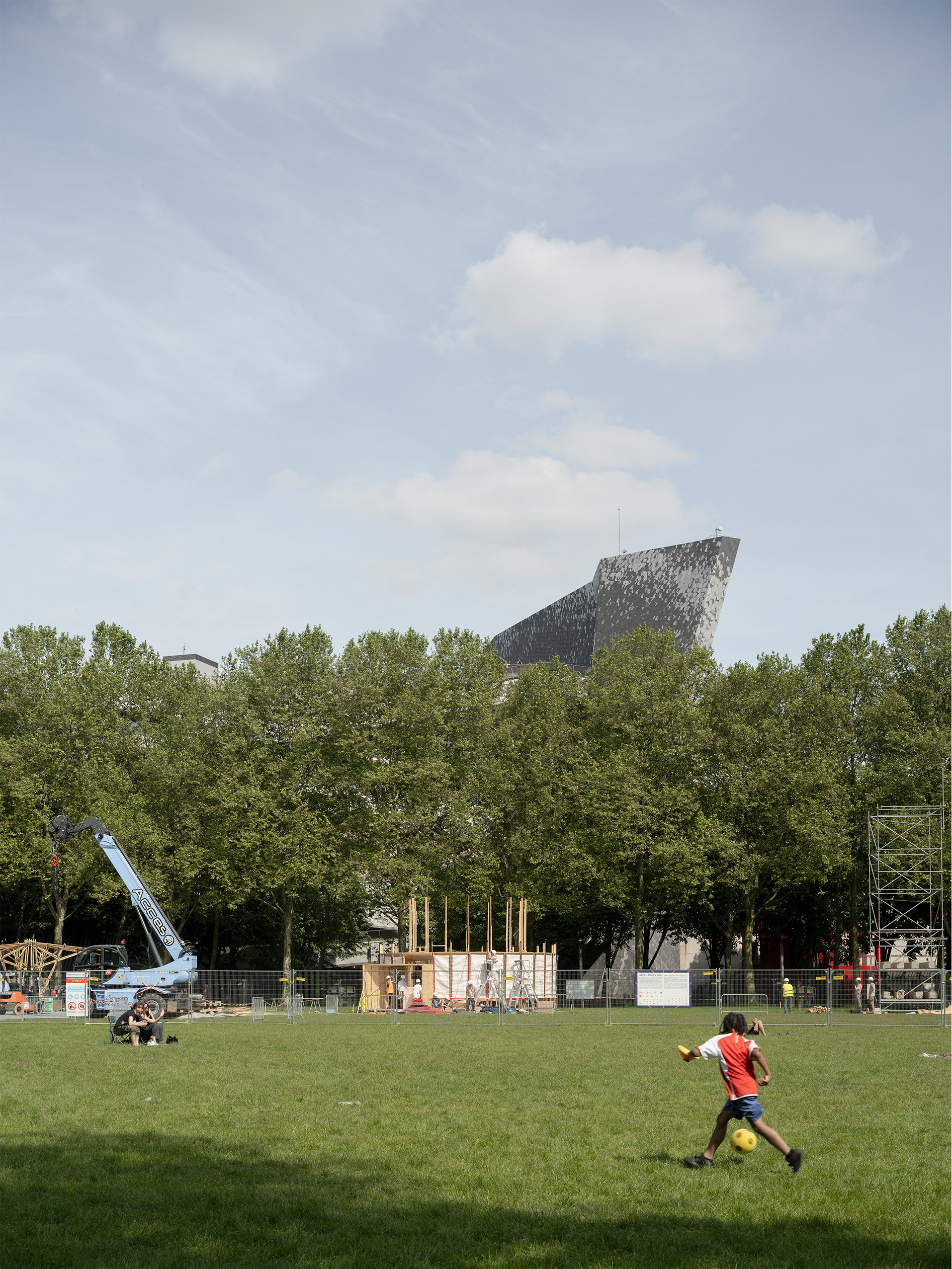 Pavillon LA ROUTINE - Archi-Folies 2024 Pavillon LA ROUTINE - Archi-Folies 2024