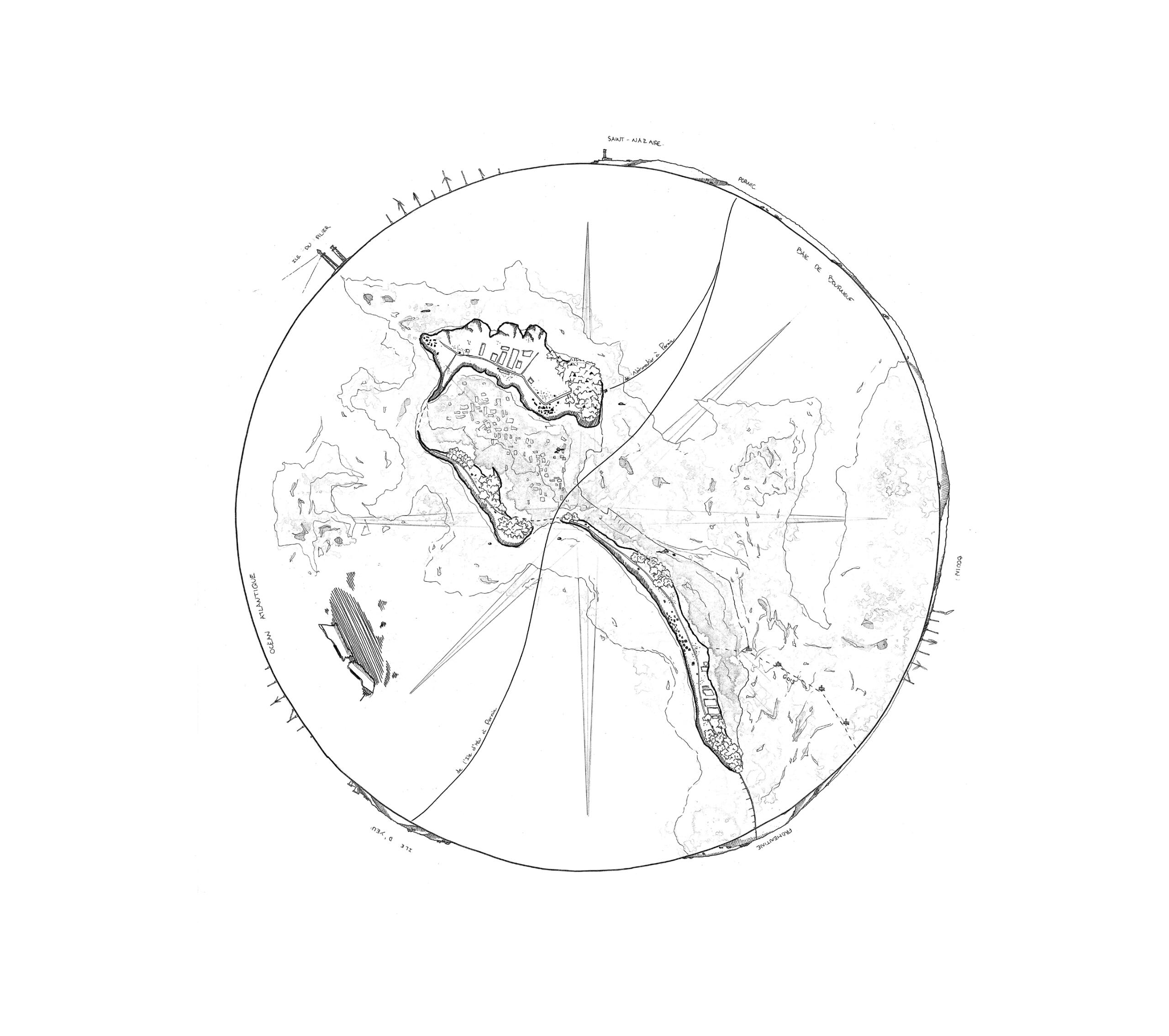 Noirmoutier - Carte Noirmoutier - Carte