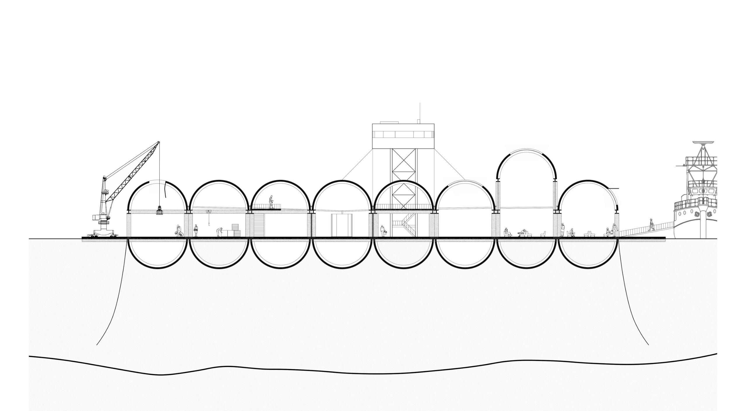 Noirmoutier - Plateforme flottante Noirmoutier - Plateforme flottante